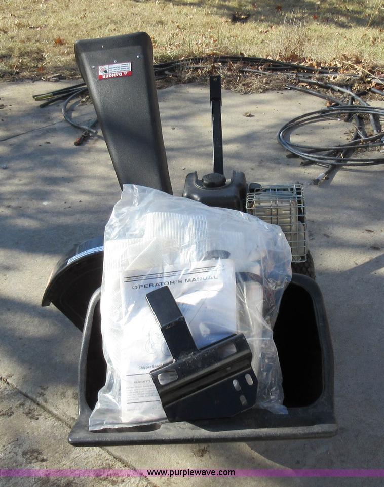 image for item AW9123 Yard Machines chipper shredder