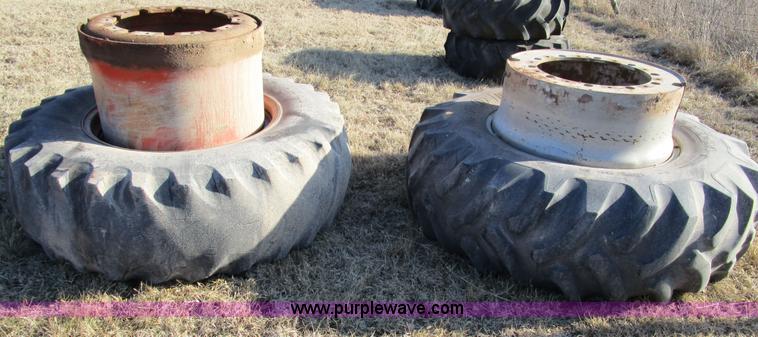 image for item BA9417 (2) 20.8-34 tractor tires