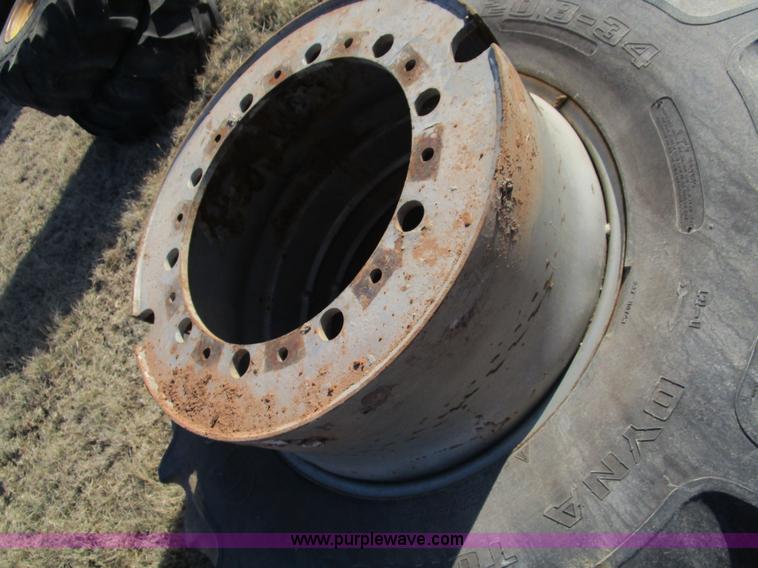 image for item BA9417 (2) 20.8-34 tractor tires