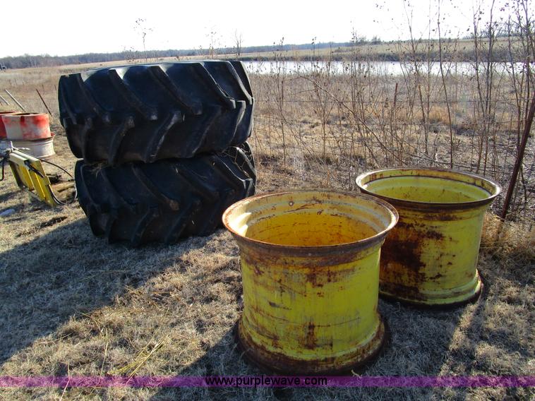 image for item BA9419 (2) Goodyear 30.5L-32 tractor tires