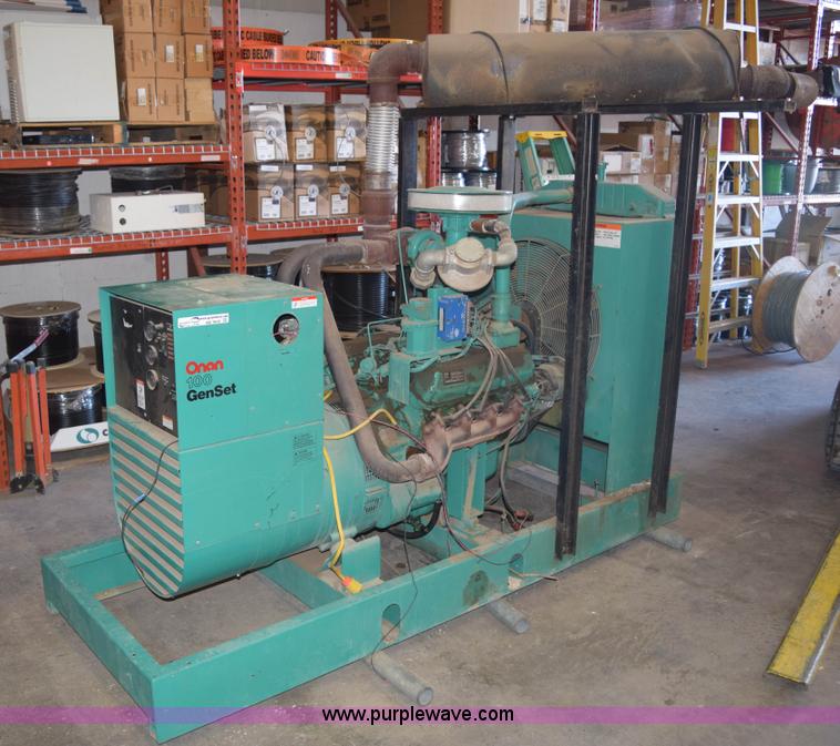 image for item BB9640 Onan 100 generator set