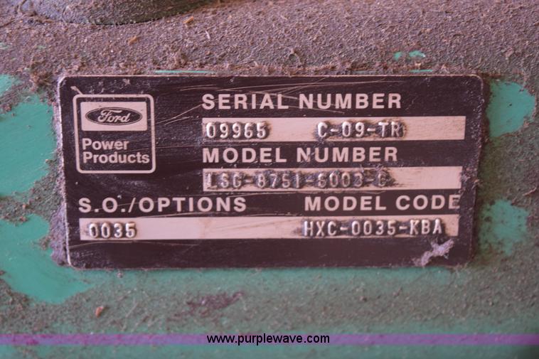 image for item BB9640 Onan 100 generator set