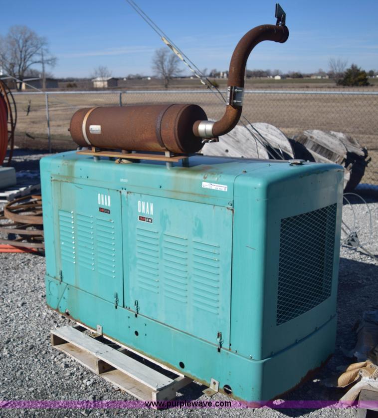 image for item BB9641 Onan 30EK generator and transfer switch