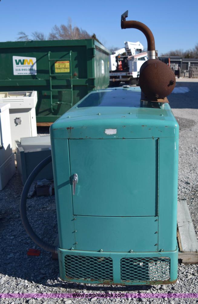 image for item BB9641 Onan 30EK generator and transfer switch