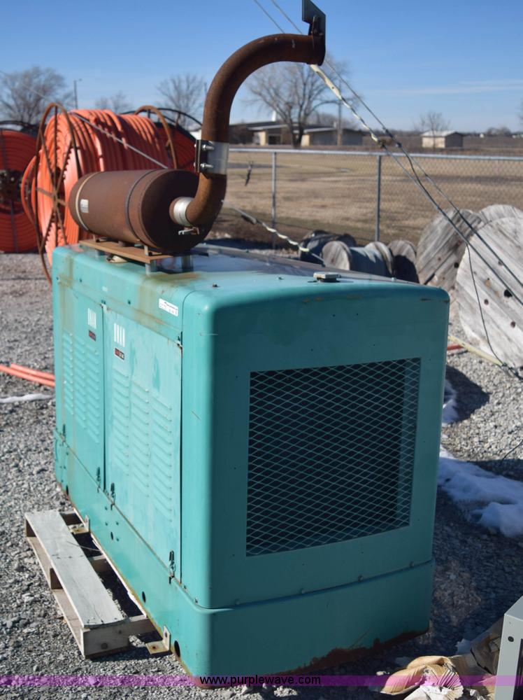 image for item BB9641 Onan 30EK generator and transfer switch