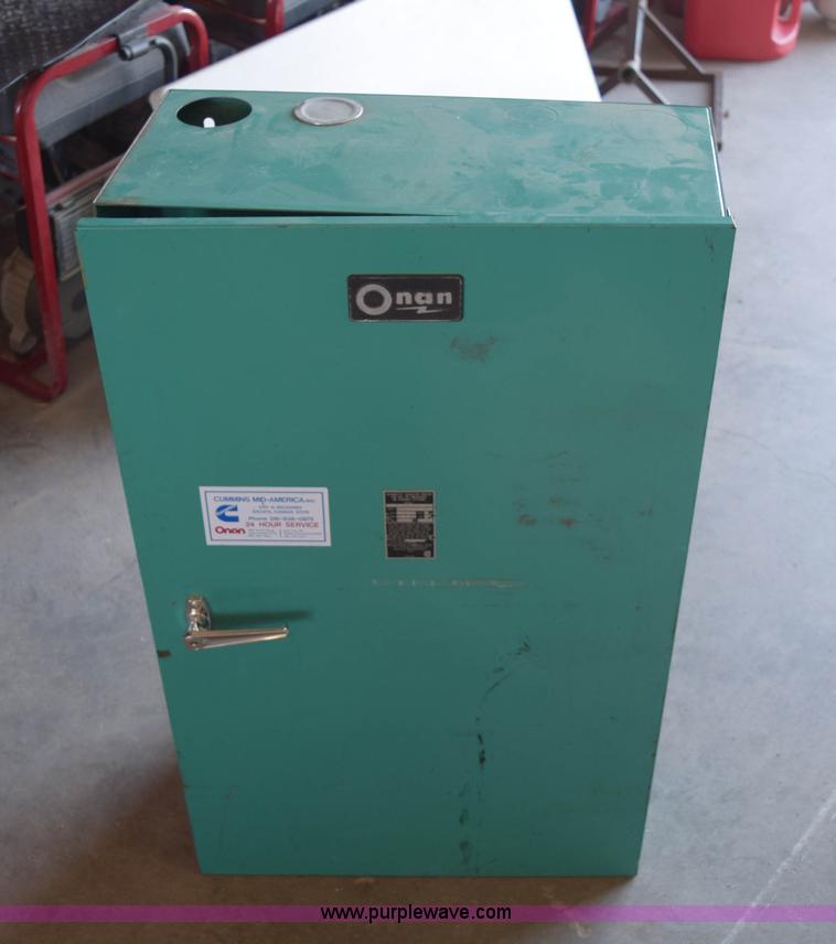 image for item BB9641 Onan 30EK generator and transfer switch