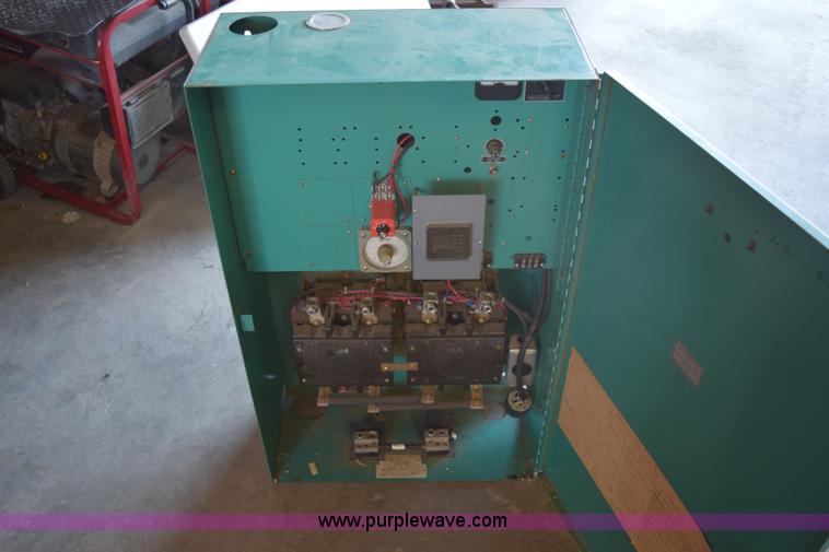 image for item BB9641 Onan 30EK generator and transfer switch