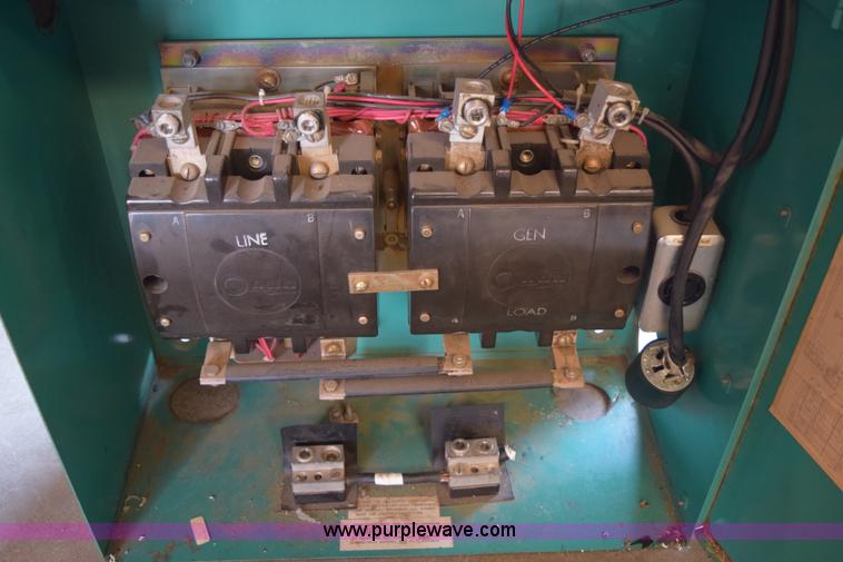 image for item BB9641 Onan 30EK generator and transfer switch