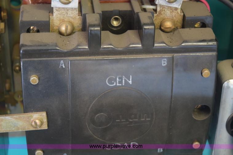 image for item BB9641 Onan 30EK generator and transfer switch