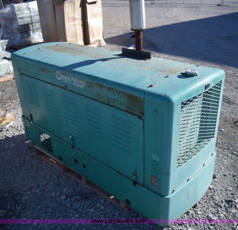 image for item BB9642 Onan generator