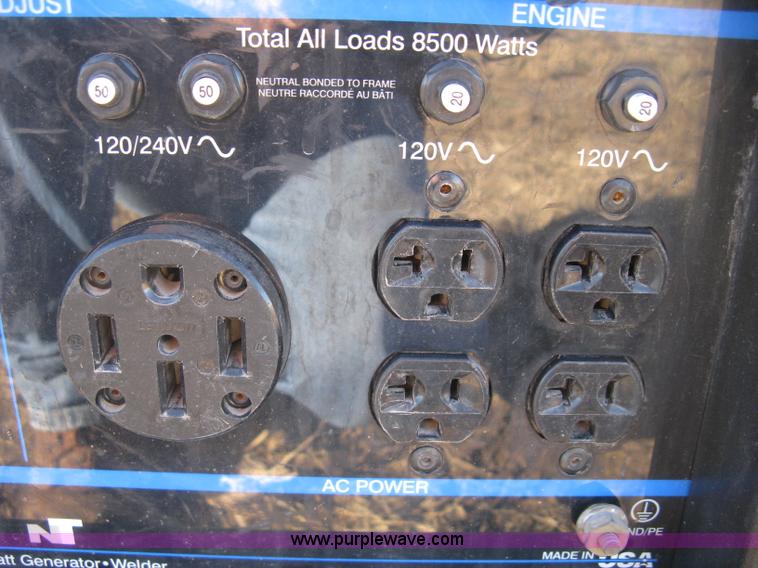 image for item BD9616 Miller Bobcat 225 welder/generator