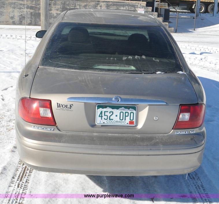 image for item F2177 2002 Mercury Sable GS