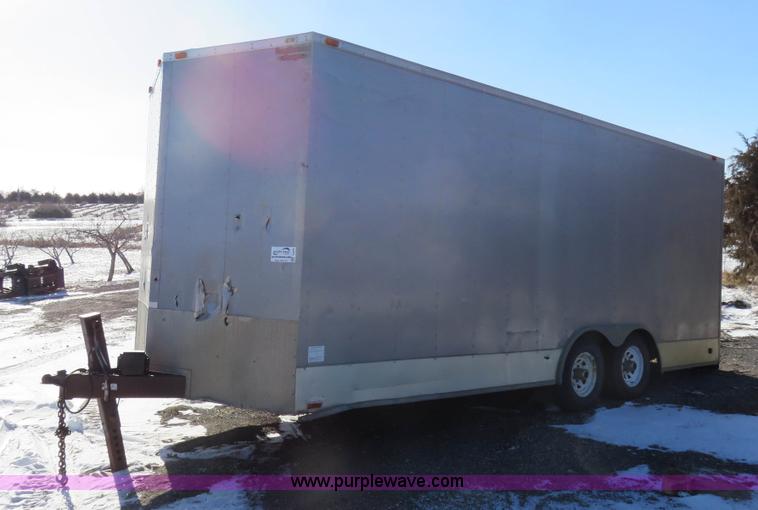image for item I2278 2005 Forest River enclosed trailer