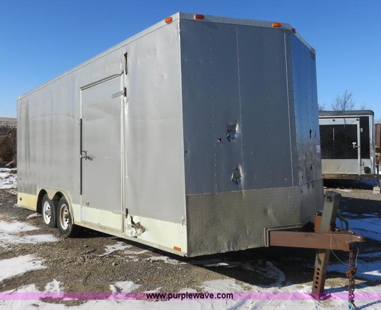 image for item I2278 2005 Forest River enclosed trailer