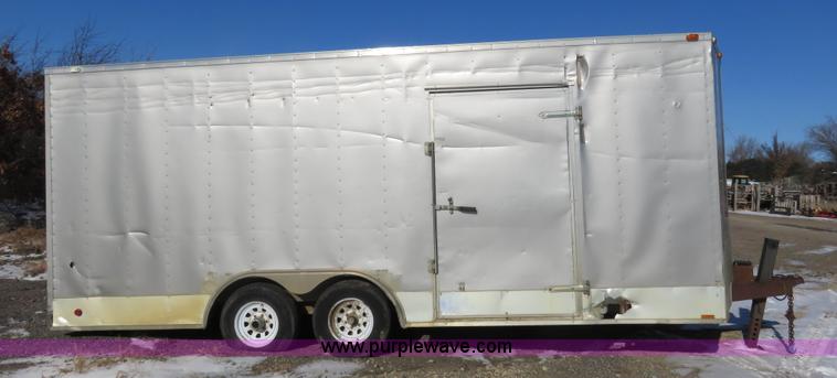 image for item I2278 2005 Forest River enclosed trailer