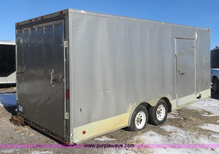 image for item I2278 2005 Forest River enclosed trailer