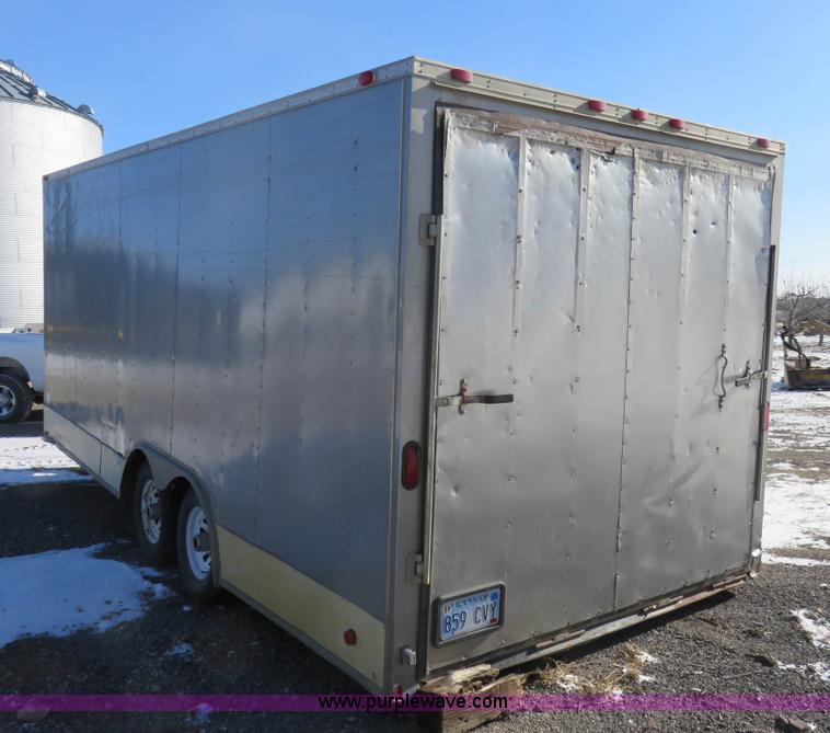 image for item I2278 2005 Forest River enclosed trailer
