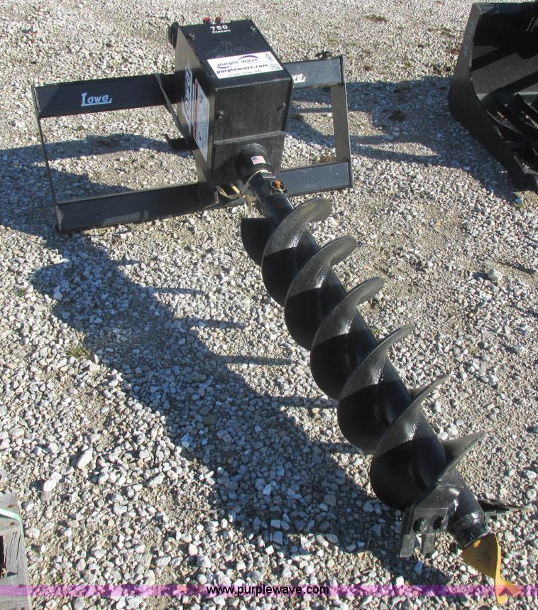image for item I8808 Lowe 750CLH skid loader auger