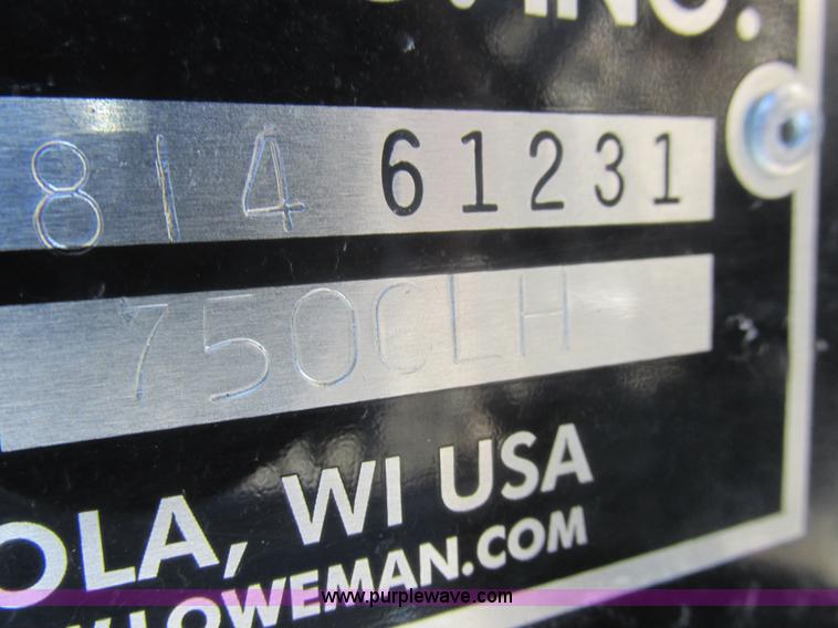 image for item I8808 Lowe 750CLH skid loader auger