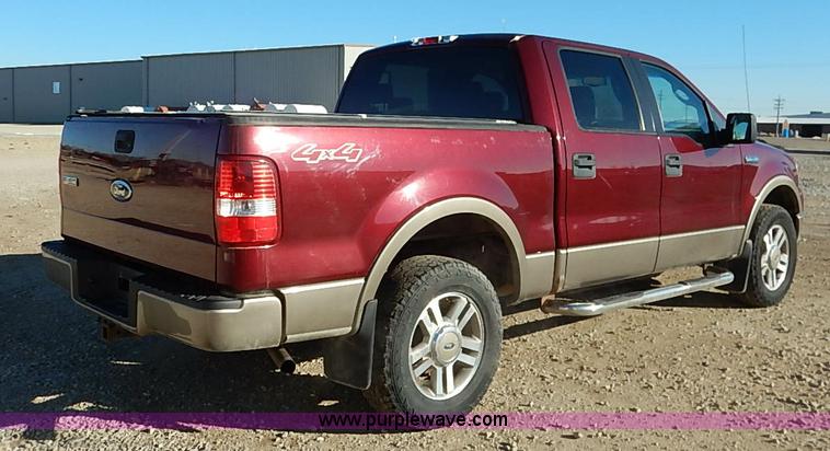 image for item K7294 2005 Ford F150 Lariat SuperCrew pickup truck