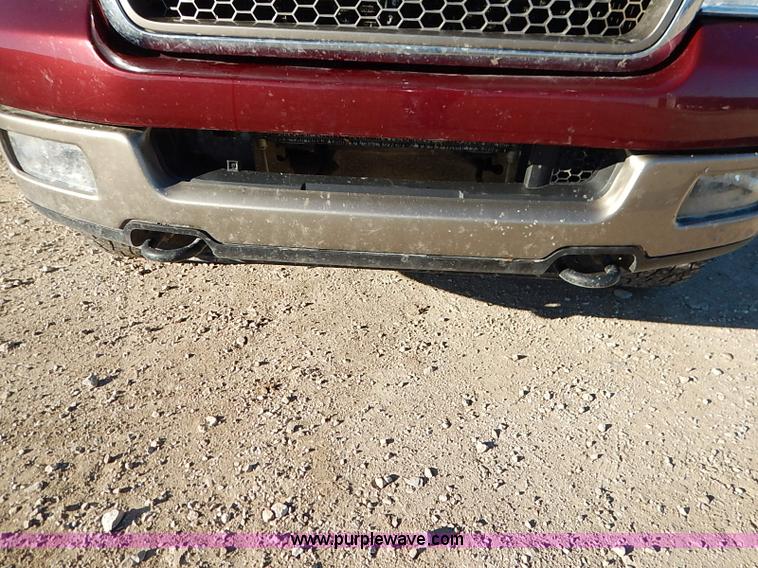 image for item K7294 2005 Ford F150 Lariat SuperCrew pickup truck