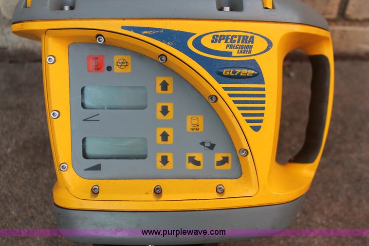 image for item AK9610 Trimble GL722 Spectra precision laser dual slope grade control system