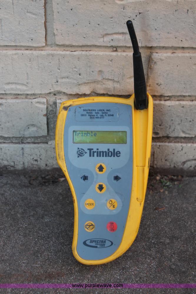 image for item AK9610 Trimble GL722 Spectra precision laser dual slope grade control system