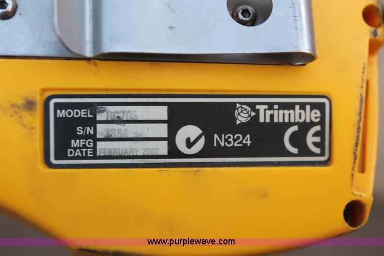 image for item AK9610 Trimble GL722 Spectra precision laser dual slope grade control system