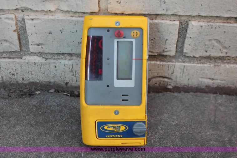 image for item AK9610 Trimble GL722 Spectra precision laser dual slope grade control system