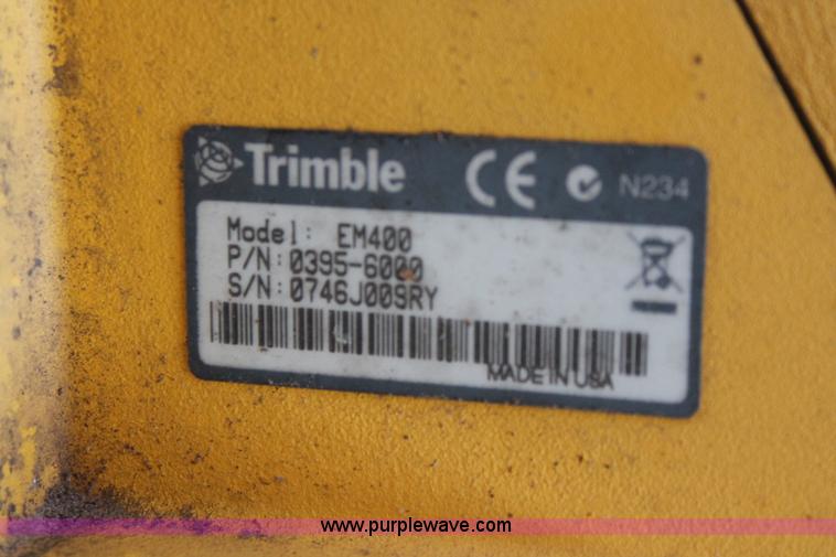 image for item AK9610 Trimble GL722 Spectra precision laser dual slope grade control system