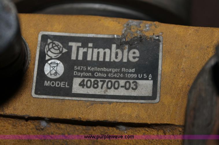 image for item AK9610 Trimble GL722 Spectra precision laser dual slope grade control system