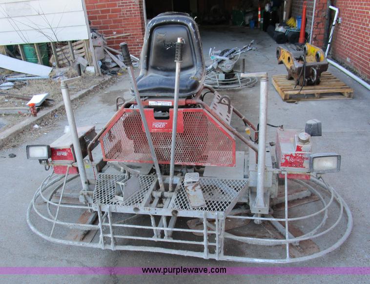 image for item BA9409 Allen Pro 1200 ride-on power trowel