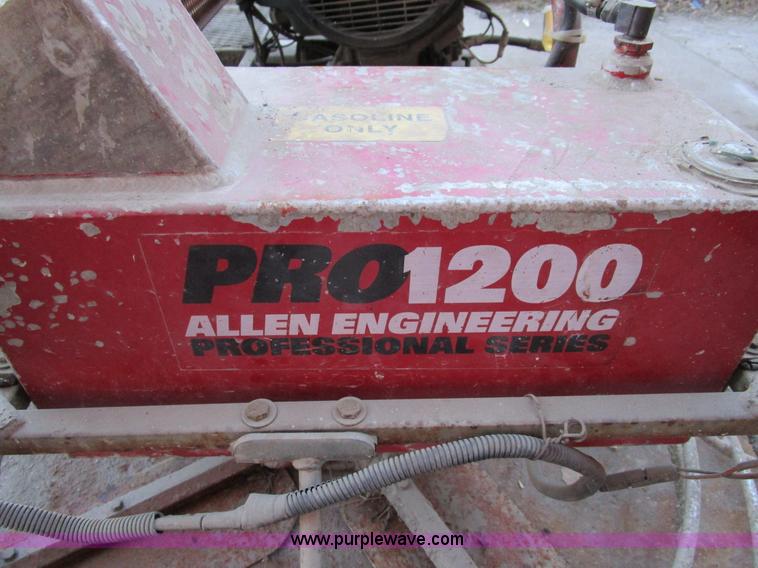 image for item BA9409 Allen Pro 1200 ride-on power trowel