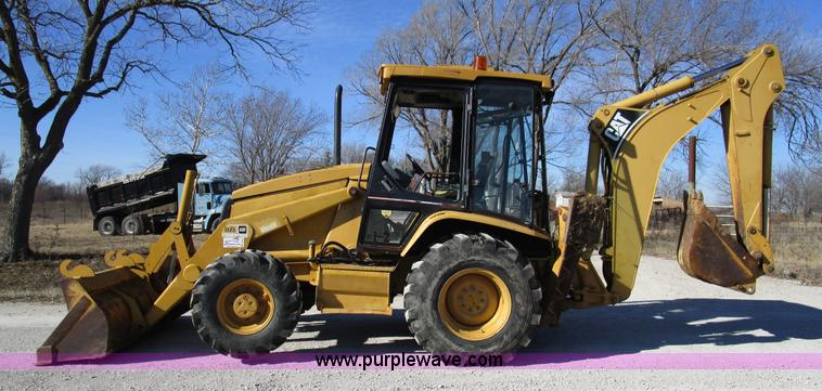 image for item D2254 1996 Caterpillar 416C backhoe