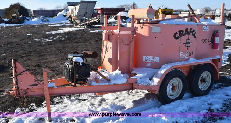 image for item E6060 Crafco EZ 200 pot hole patcher