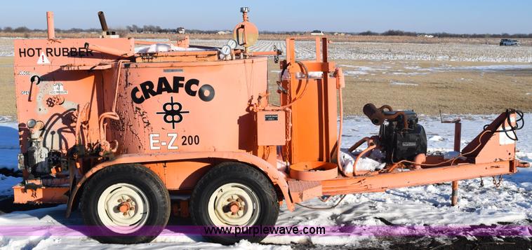 image for item E6060 Crafco EZ 200 pot hole patcher