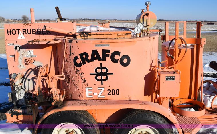 image for item E6060 Crafco EZ 200 pot hole patcher