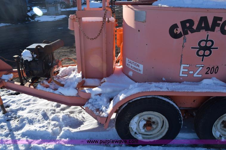 image for item E6060 Crafco EZ 200 pot hole patcher