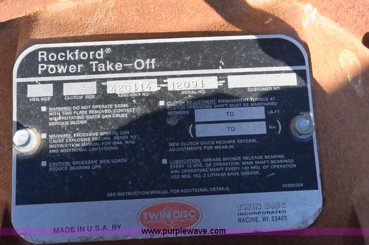 image for item E6066 40' pug mill