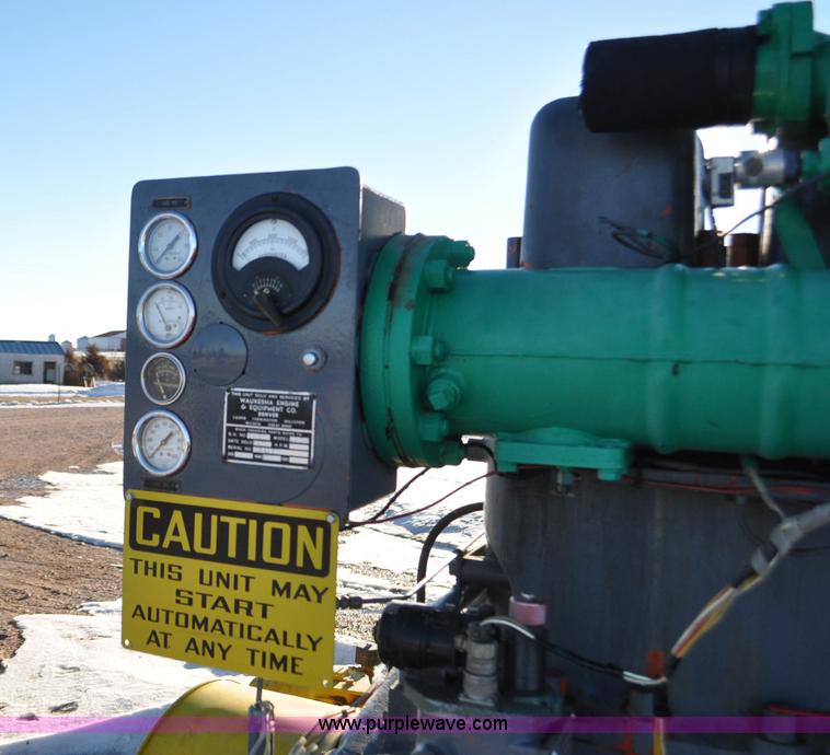 image for item F2184 Waukesha generator