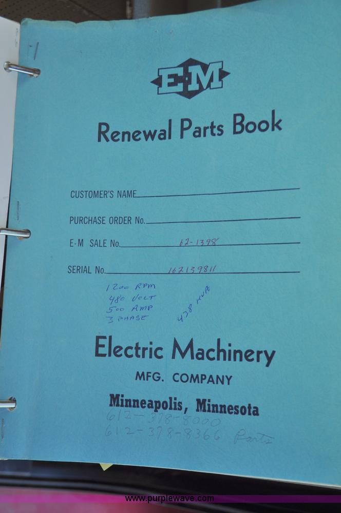 image for item F2184 Waukesha generator