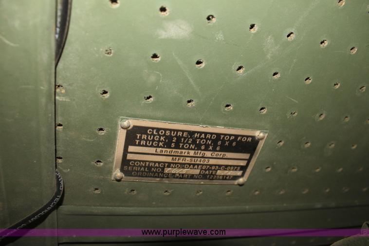 image for item F3420 1985 Am General M931 semi truck