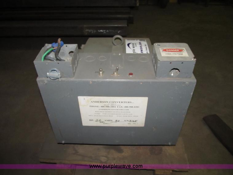 image for item F8938 Anderson phase converter