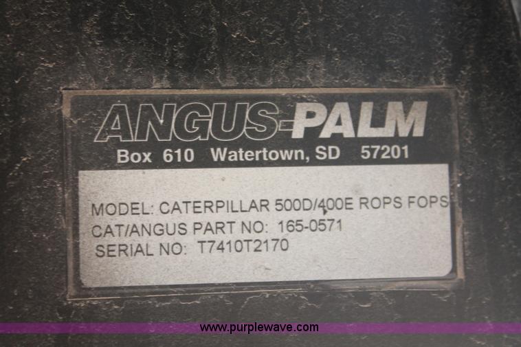 image for item H5719 2003 Caterpillar CS-433C single drum vibratory roller