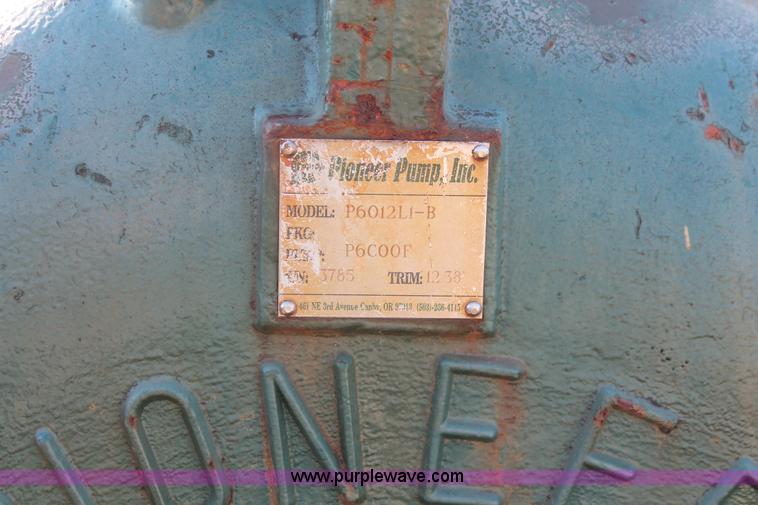 image for item H5948 Pioneer P6012L1-B water pump with Furukawa