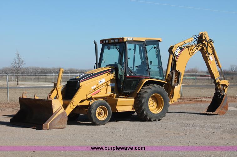 image for item H5952 2002 Caterpillar 416D backhoe