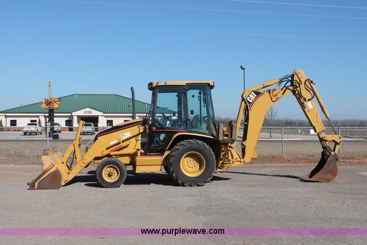 image for item H5952 2002 Caterpillar 416D backhoe