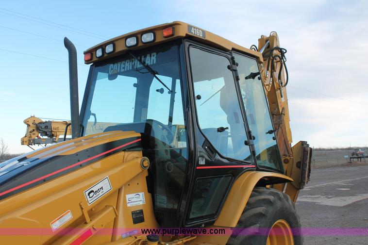 image for item H5952 2002 Caterpillar 416D backhoe