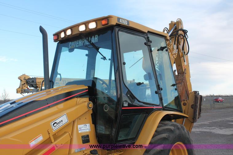 image for item H5952 2002 Caterpillar 416D backhoe