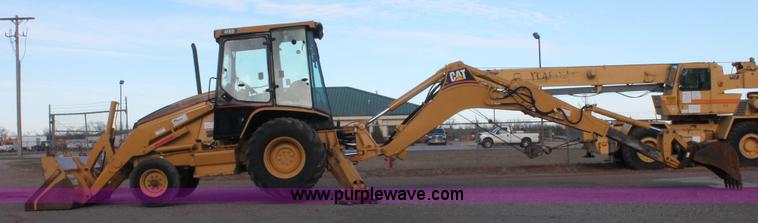 image for item H5952 2002 Caterpillar 416D backhoe